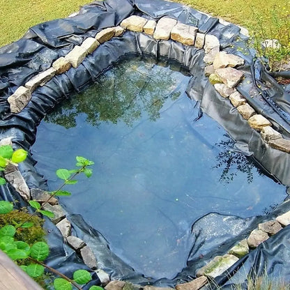 Heavy Duty Waterproof Pond Liner – 5x10ft Durable Garden & Fish Pond Sheet