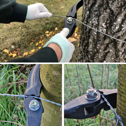 Heavy Duty Fence Wire Tensioner – Barbed Wire Stretcher Tool for Farm Fencing