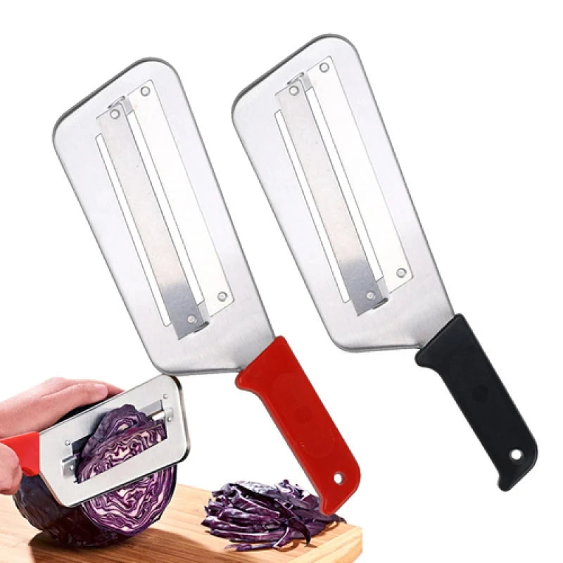 Stainless Steel Vegetable Slicer – Double Blade Kitchen Cutter