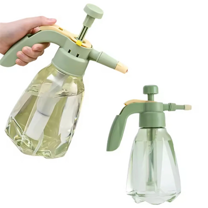 Indoor Large Pressure Watering Can – 1.5L Capacity, Durable Yellow