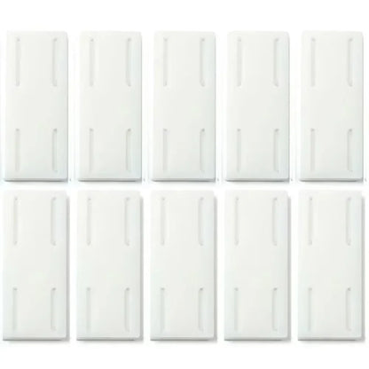 Wall-Mounted Power Strip & Cable Organizer – Self-Adhesive Plug Holder