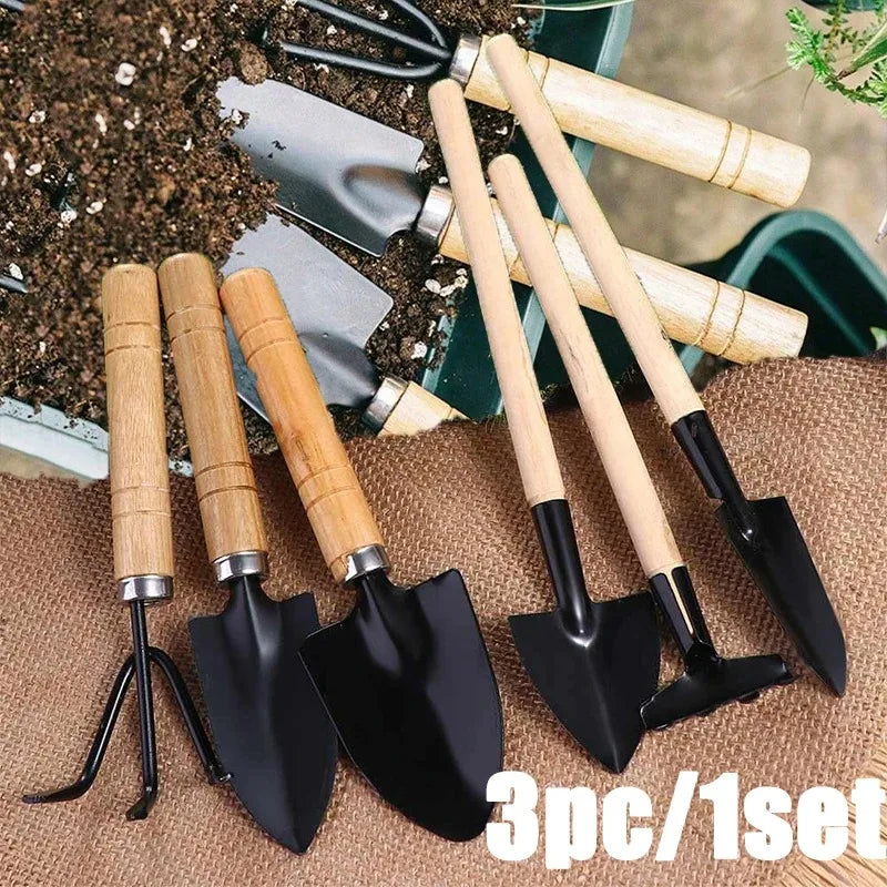 3-Piece Mini Garden Tool Set – Easy Planting & Soil Care Kit