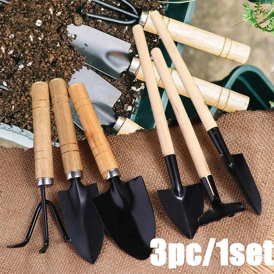 3-Piece Mini Garden Tool Set – Easy Planting & Soil Care Kit