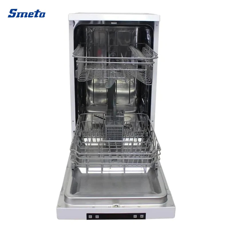 Portable Stainless Steel Dishwasher – Compact 8 Place Setting, Energy Efficient