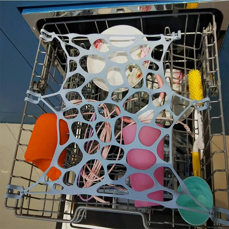 SecureFit Silicone Dishwasher Net for Baby Bottles & Small Items