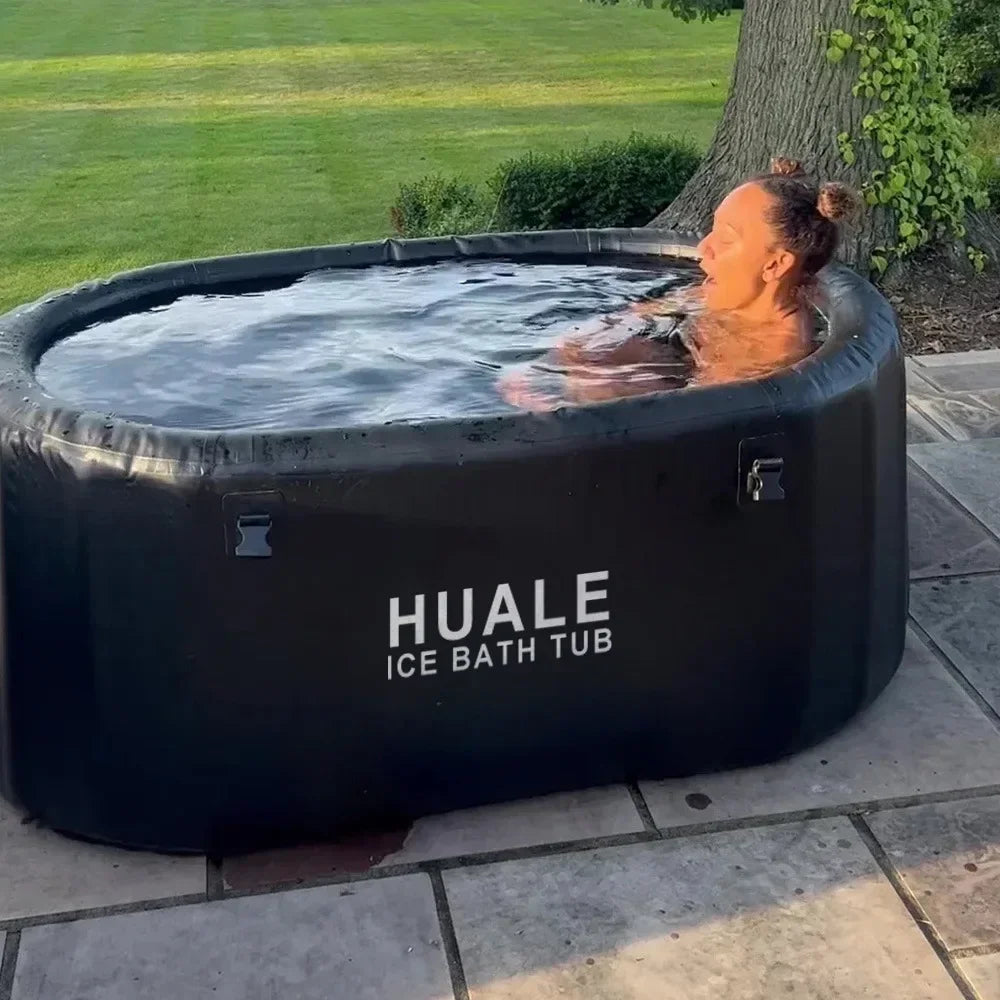Inflatable Ice Bath Tub 132 Gal – Athletes Recovery Pod