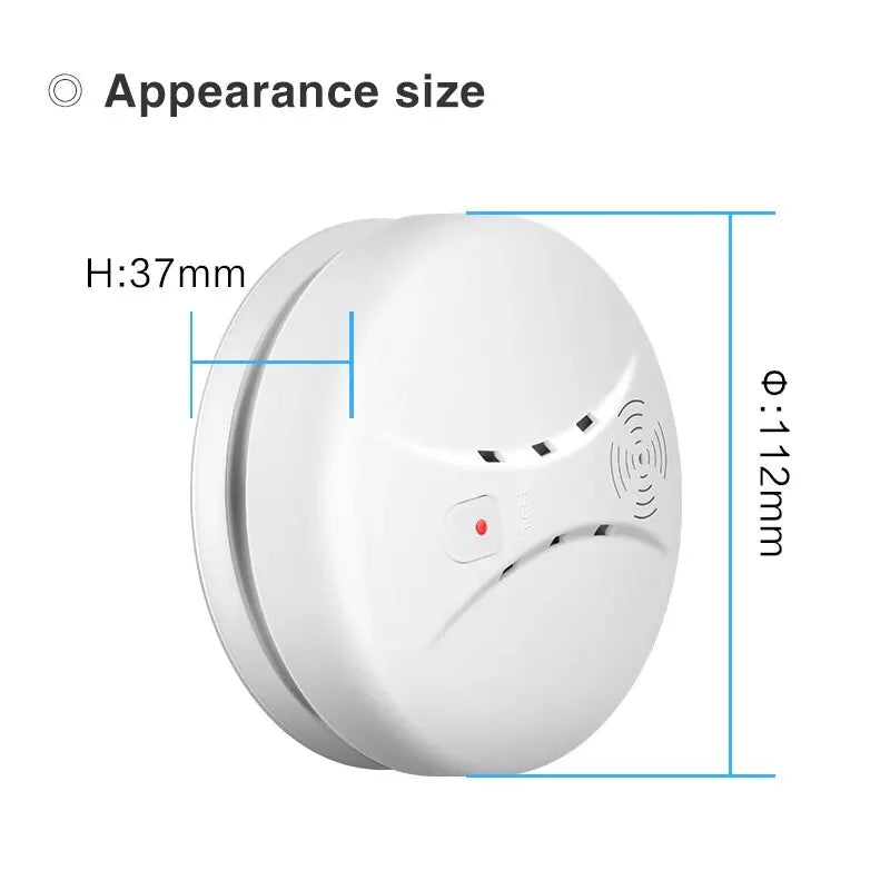 Fire Smoke Detector Alarm – Home & Office Safety Sensor