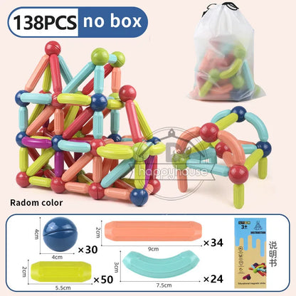 Magnetic Building Blocks | Fun Educational Toy for Kids