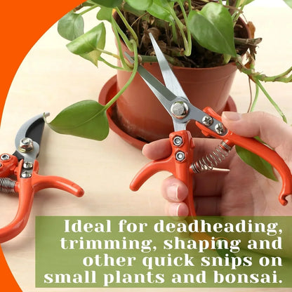Effortless SK5 Pruning Shears for Clean & Easy Garden Cutting