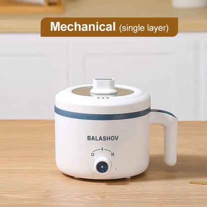 Mini 1.7L Smart Rice Cooker – Non-Stick Multi Cook Pot