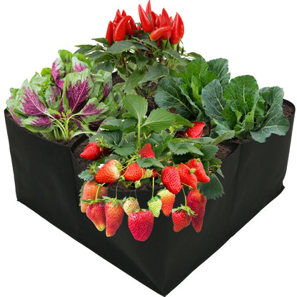 Multi-Grid Raised Garden Bed Grow Bag Planter