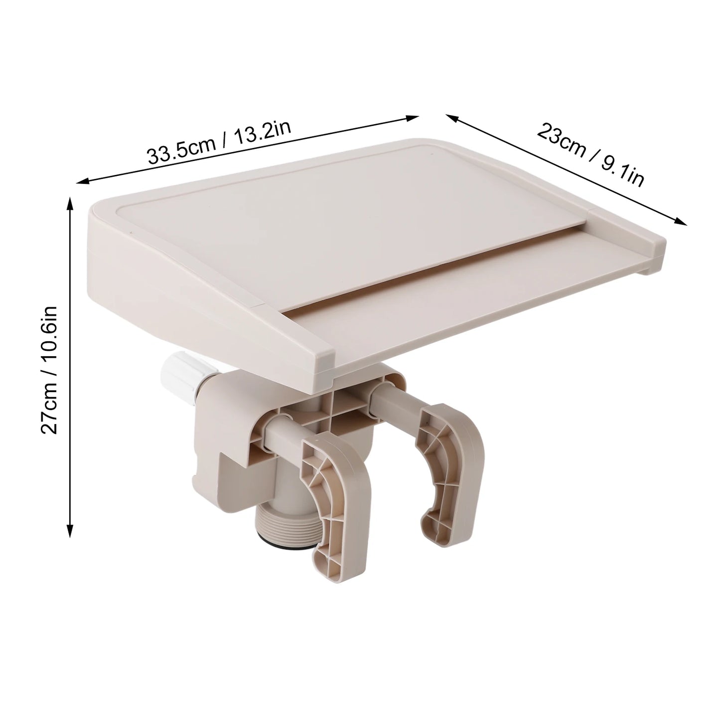 Relaxing Pool Waterfall Cascade – Detachable PVC Fountain