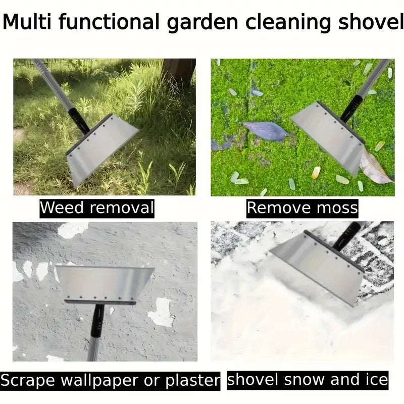 Heavy-Duty Garden Weeding & Edging Shovel (Multi-Use, Rust-Resistant)