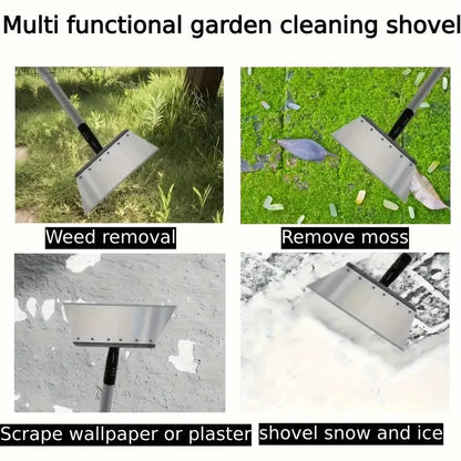 Heavy-Duty Garden Weeding & Edging Shovel (Multi-Use, Rust-Resistant)