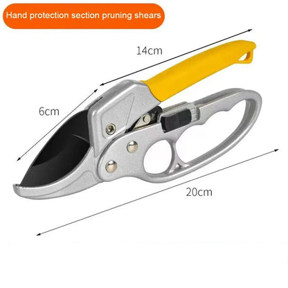 Titanium Garden Pruning Shears – Ergonomic Bypass Cutter