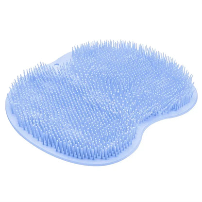 Hands-Free Shower Foot Scrubber Mat with Suction Cups