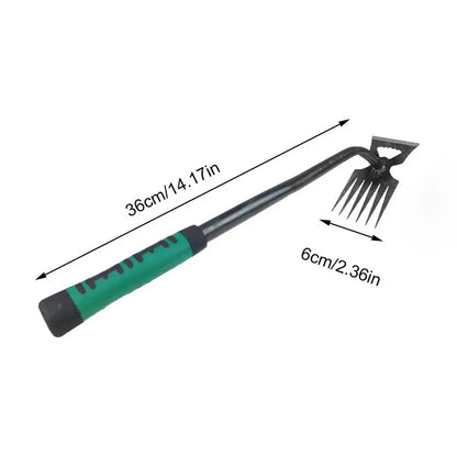 Carbon Steel Hollow Garden Hoe – Easy Weeder & Soil Loosening Tool