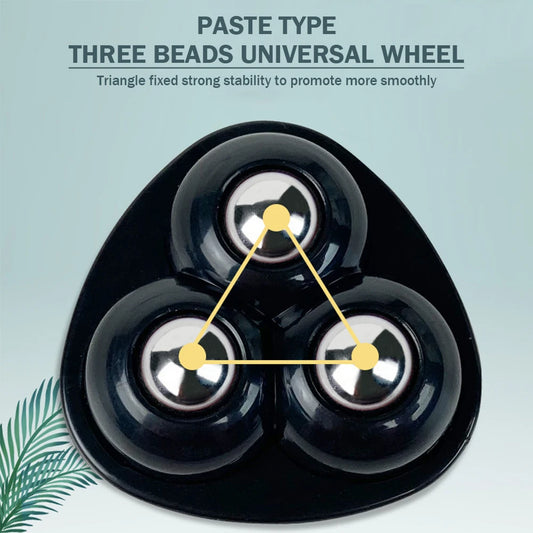 360° Self-Adhesive Mini Caster Wheels for Furniture (4 / 8 PCS)