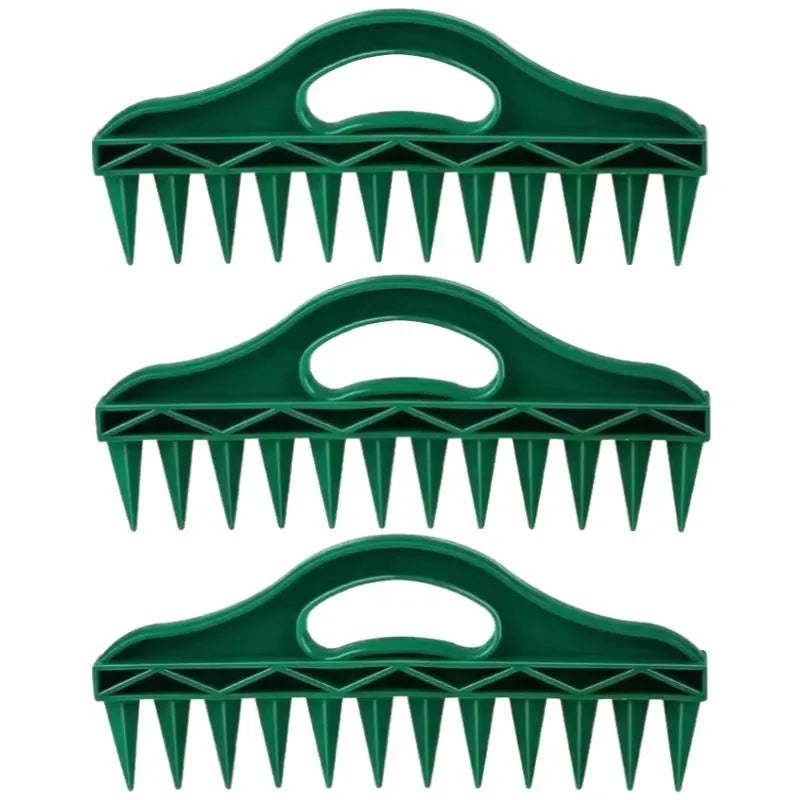12-Hole Garden Seed Spacer Tool – Easy Planting & Soil Digger