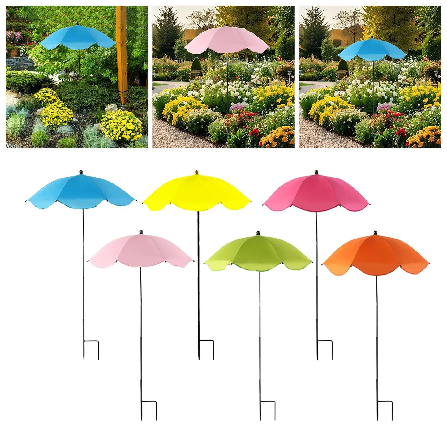 Adjustable Plant Shade Umbrella – Outdoor Sun Protection for Garden & Potted Plants