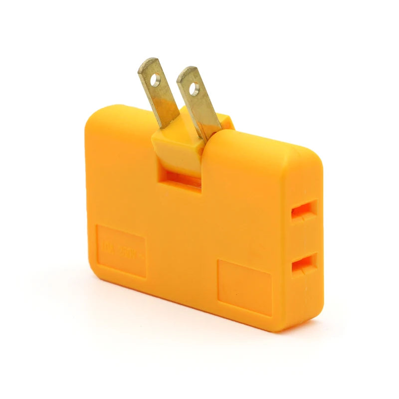 US 3-in-1 Rotatable Extension Plug Adapter