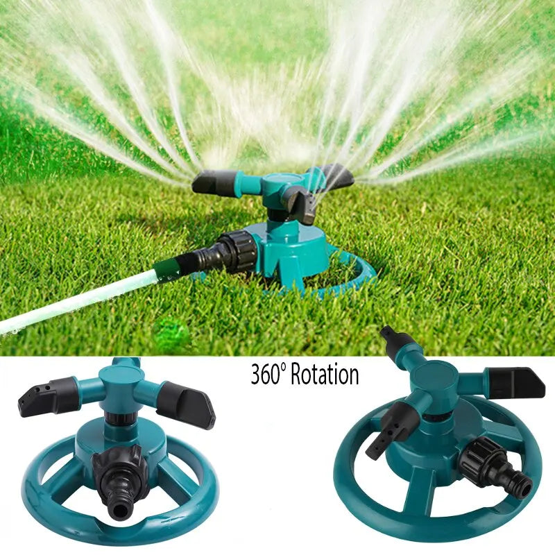 360° Rotating Garden Sprinkler Nozzle – Lawn & Plant Watering