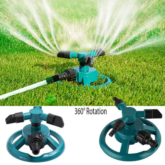 360° Rotating Garden Sprinkler Nozzle – Lawn & Plant Watering