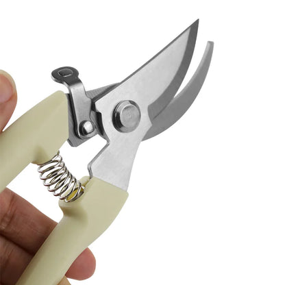 Garden Pruning Shears – Stainless Steel Grafting & Branch Scissors
