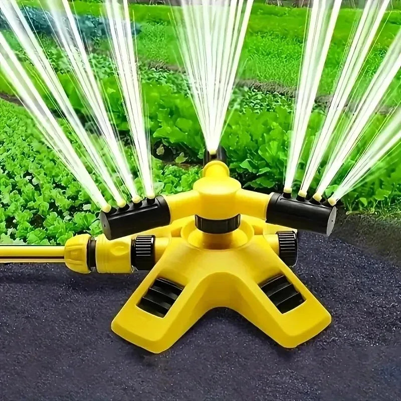360° Rotating Garden Sprinkler – Large Lawn Irrigation