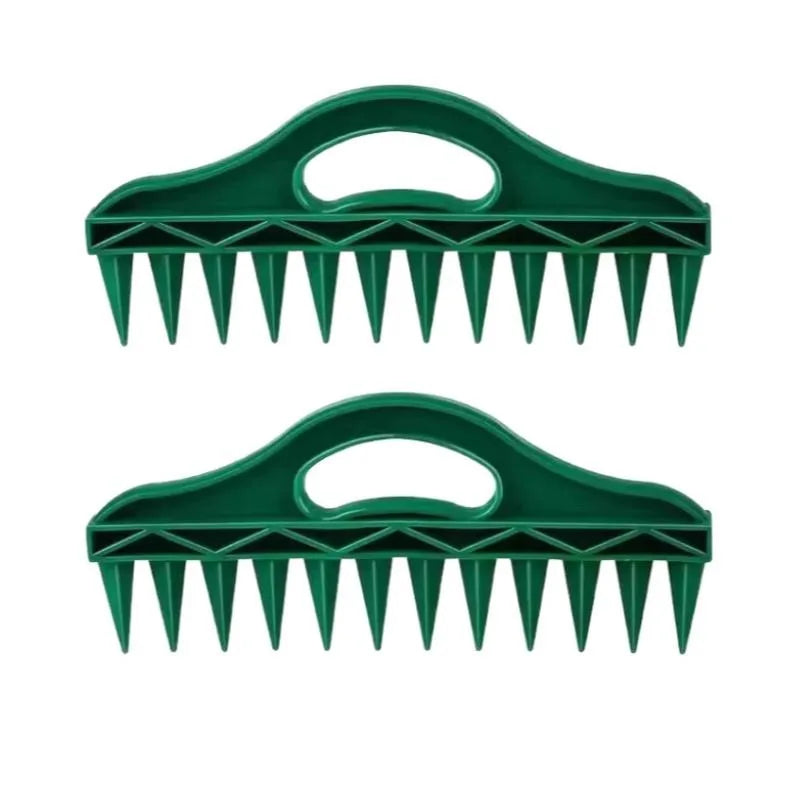 12-Hole Garden Seed Spacer Tool – Easy Planting & Soil Digger