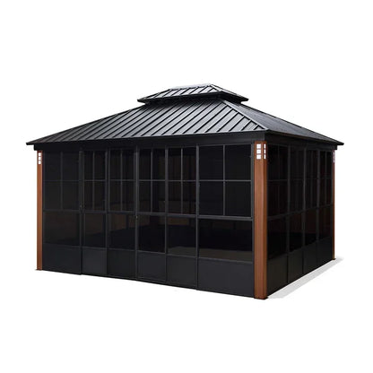 Aluminum Alloy Outdoor Gazebo – Modern Garden & Courtyard Pavilion