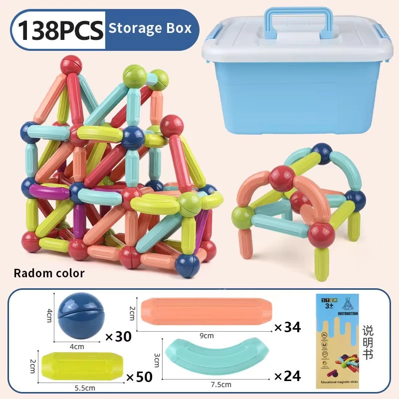 Magnetic Building Blocks | Fun Educational Toy for Kids
