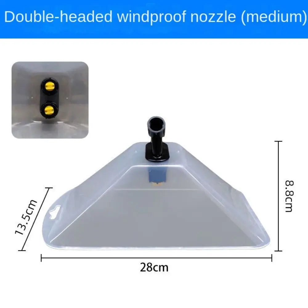 Windproof Fan Spray Nozzle – Clean & Precise Garden Sprayer Head