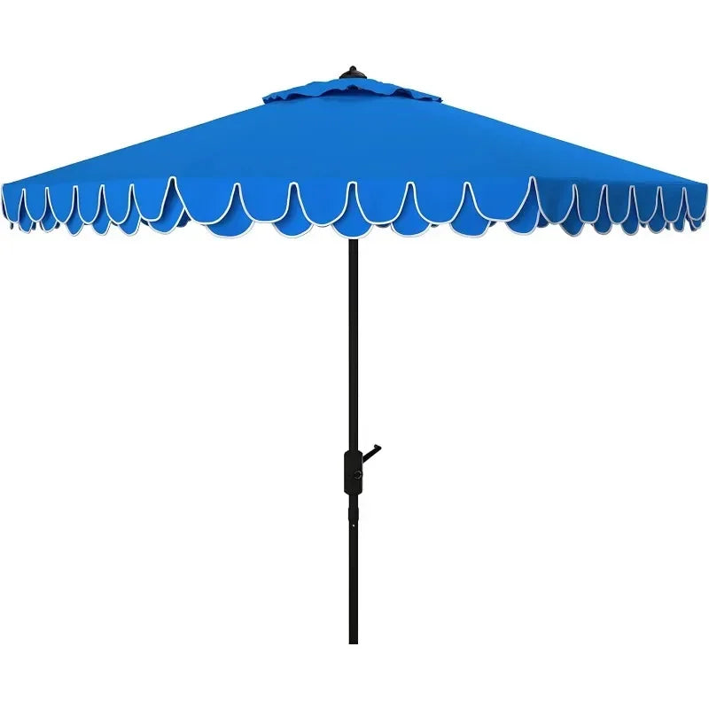9FT Outdoor Patio Umbrella with Auto Tilt