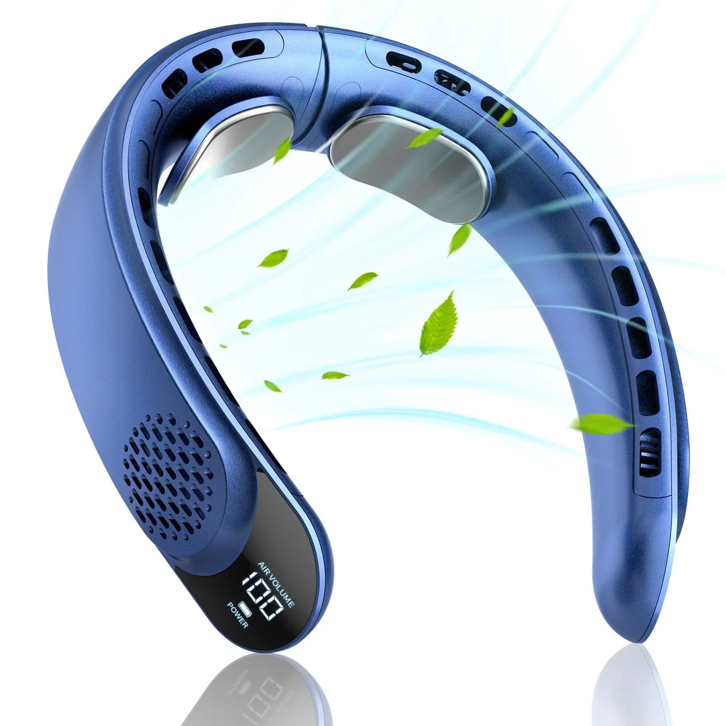 4000mAh Bladeless Neck Fan Portable 3-Speed Fan