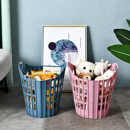 Foldable Laundry Hamper – Large Capacity Portable Clothes Organizer