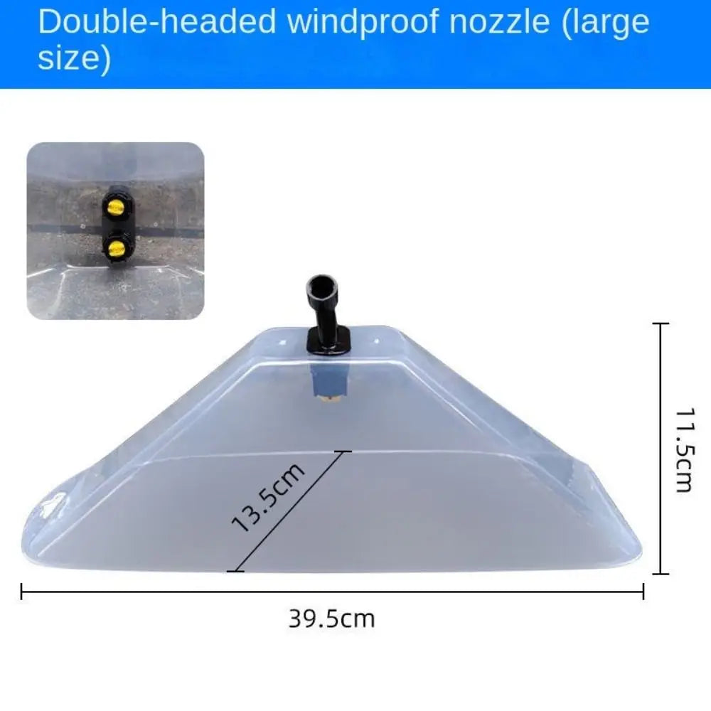 Windproof Fan Spray Nozzle – Clean & Precise Garden Sprayer Head