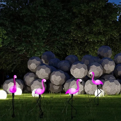 Solar Flamingo Garden Light – LED Yard & Lawn Decor