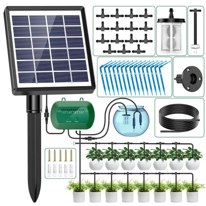 Solar Smart Irrigation Kit – Automatic Watering for Potted Plants