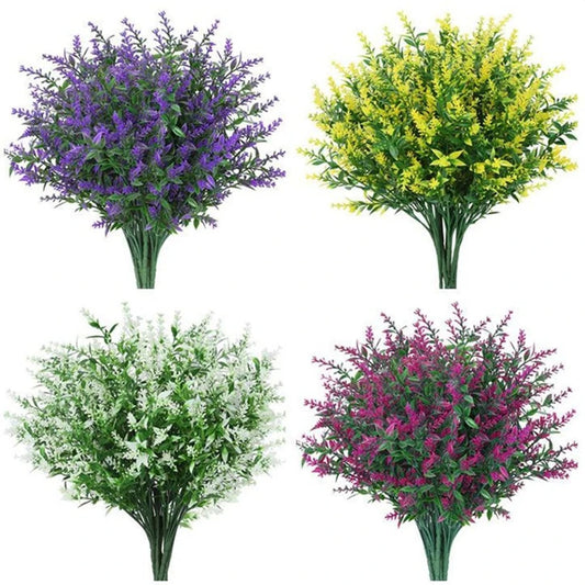 Artificial Lavender Bouquet – Fake Floral Decor for Home & Events