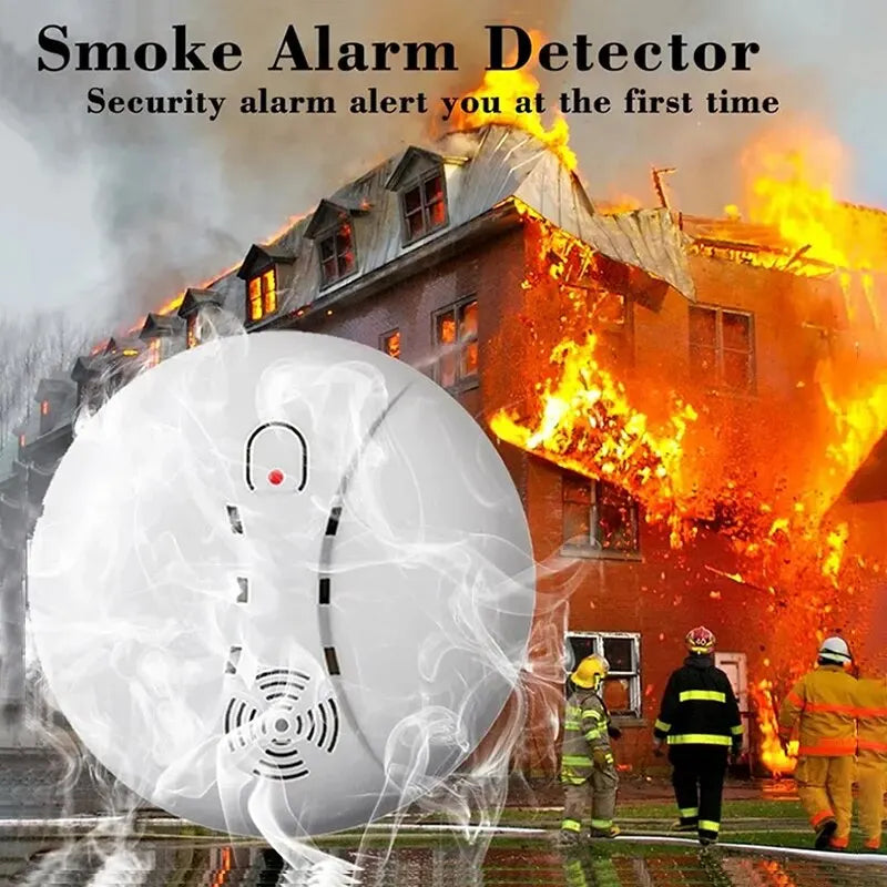 Fire Smoke Detector Alarm – Home & Office Safety Sensor