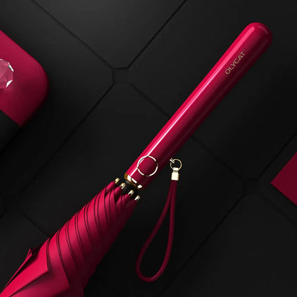 Windproof UV Protection Travel Umbrella – Waterproof Long Handle