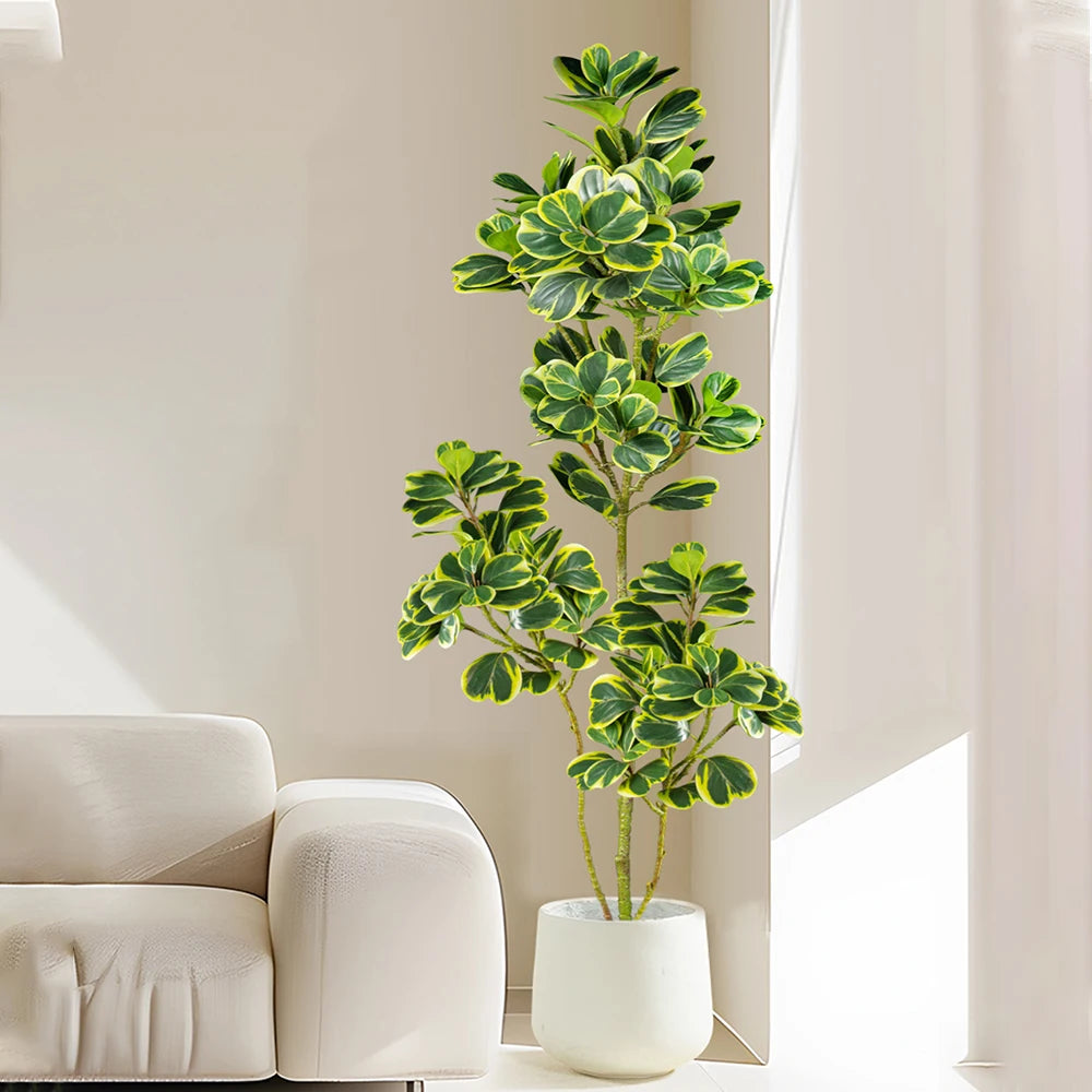 Artificial Ficus Tree – 76cm / 115cm Green Heart Leaves