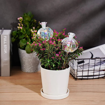 Glass Self-Watering Plant Bulbs – Easy Indoor Drip Irrigation