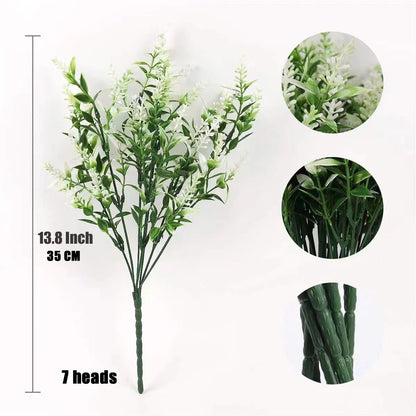 Realistic Lavender Artificial Flowers (2-Pack) – Elegant Home & Outdoor Decor