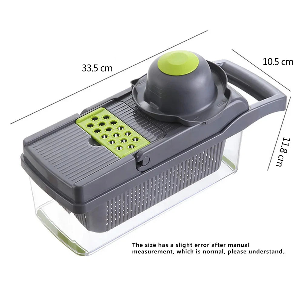 14-in-1 Vegetable Chopper & Slicer – Multi Kitchen Cutter
