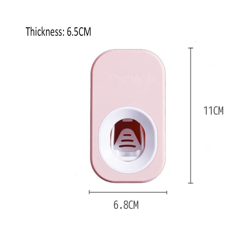 Wall Mount Toothpaste Dispenser Set