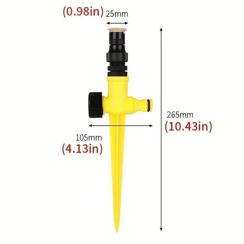 360° Rotating Garden Sprinkler – Lawns, Farms & Greenhouses