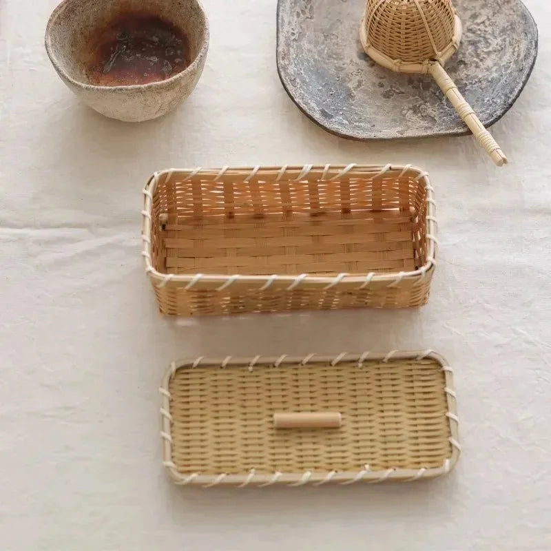 Handmade Bamboo Picnic & Storage Box
