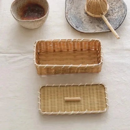 Handmade Bamboo Picnic & Storage Box